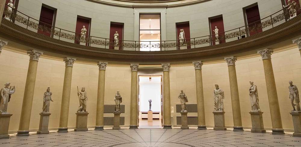 Raumansicht: Blick in die Rotunde, Detail