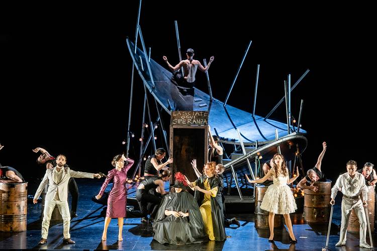 Don Giovanni – Giovanni Sala als Don Ottavio, Claudia Pavone als Donna Anna, Tommaso Barea als Leporello, Lidia Fridman als Donna Elvira, Elisa Verzier als Zerlina, Kyle Miller als Masetto