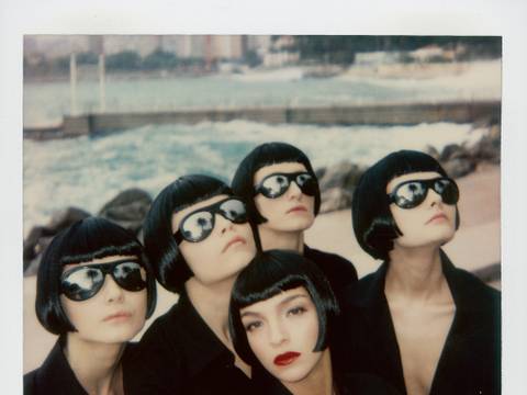  – Helmut Newton, Italian Vogue, Monte Carlo, 2003, Polaroid