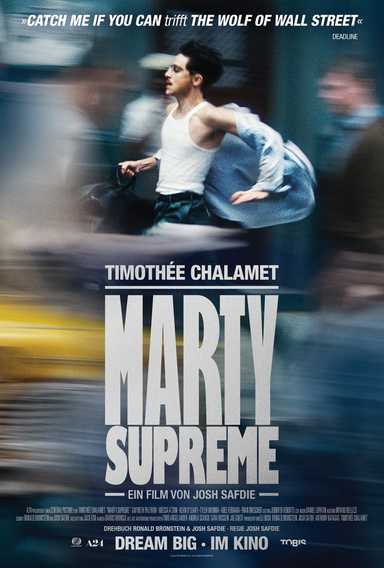 Filmplakat Marty Supreme