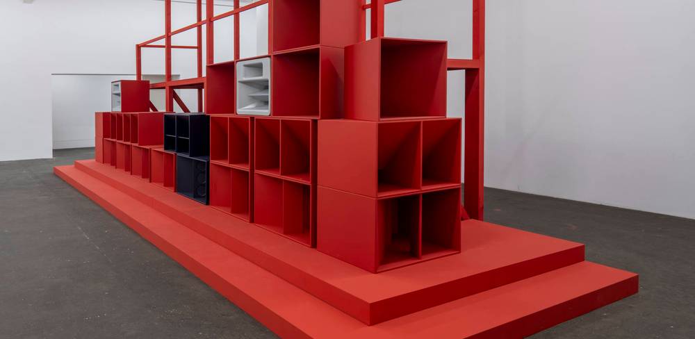 Cevdet Erek, Bergama Stereo – Berlin Fragment, 2019-2024, Installationsansicht Hamburger Bahnhof – Nationalgalerie der Gegenwart, Berlin