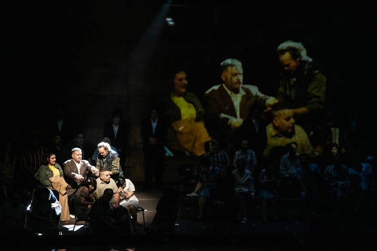 Turandot – Gerard Farreras als Timur, Maria Motolygina als Liù, Martin Muehle als Calaf Bettina Stöß