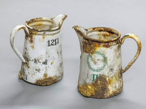 Rüstungsindustrie und Zwangsarbeit © Museum Reinickendorf – Rüstungsindustrie und Zwangsarbeit, Archäologische Fundstücke, Historischer Ort Krumpuhler Weg