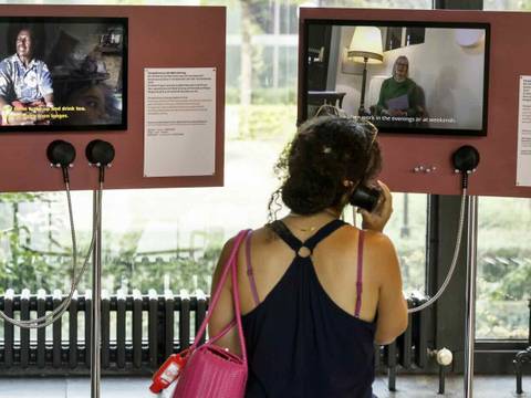 Veranstaltung des Forschungscampus Dahlem im Foyer in der Lansstraße 8