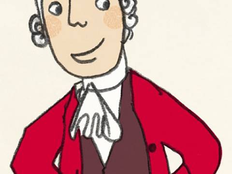  – Illustration »Mozart und die magische Perücke«
