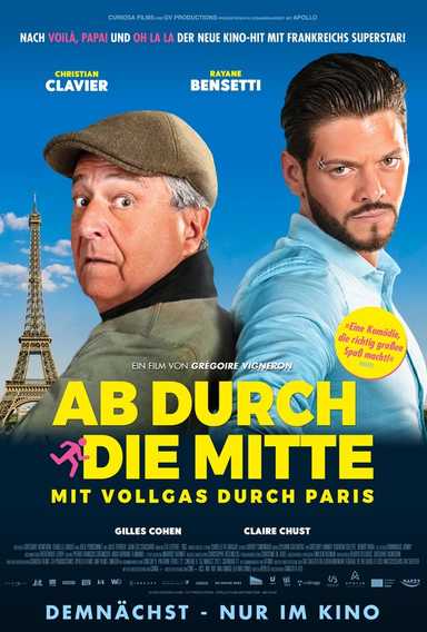 Filmplakat Ab durch die Mitte - Mit Vollgas durch Paris