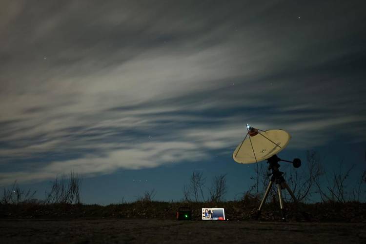 Fachgruppentreffen Radioastronomie – Radioteleskop unter den Sternen