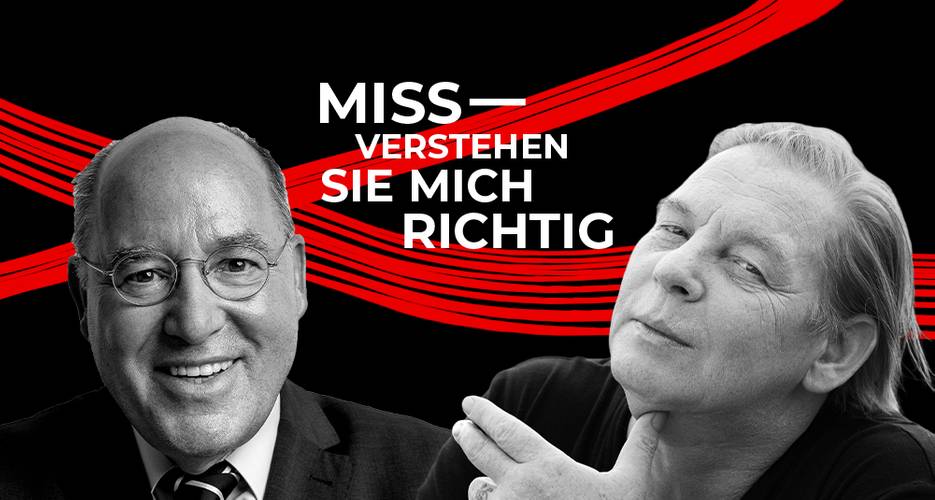 MISSVERSTEHEN SIE MICH RICHTIG – Ben Becker zu Gast bei Gregor Gysi