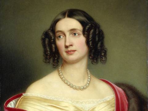 Joseph Karl Stieler: Königin Elisabeth von Preußen, 1843 – Porträt der Königin Elisabeth von Preußen von Joseph Karl Stieler, 1843