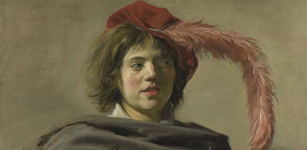 Frans Hals, Junger Mann mit Totenkopf (Vanitas), Detail, um 1627, London, The National Gallery