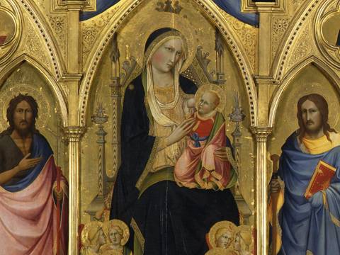 Agnolo Gaddi, Triptychon (Detail), 1388