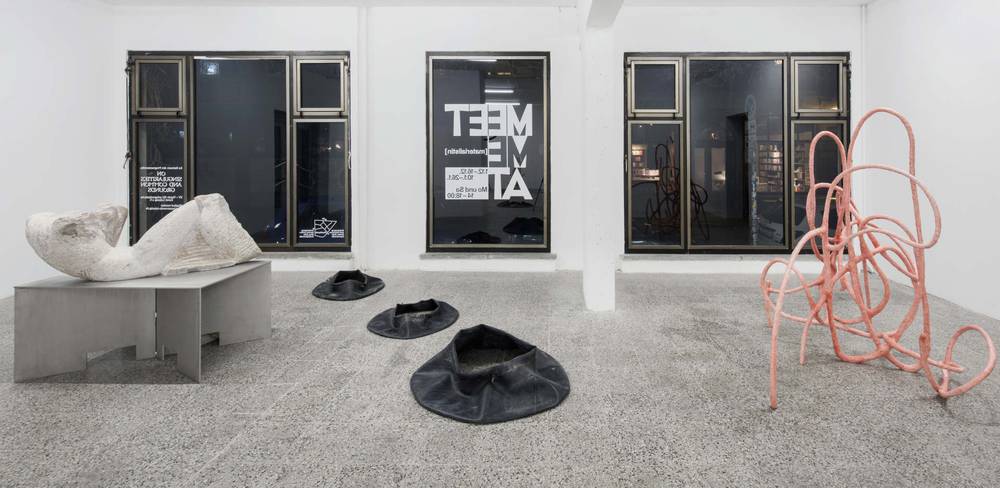 [ materialistin ], Meet Me At, Ausstellungsansicht KV Leipzig, 2023
