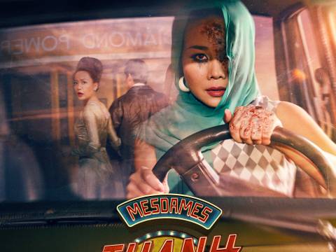 Plakat des vietnamesischen Films "Mesdames Thanh Sac" – Plakat des vietnamesischen Films "Mesdames Thanh Sac"