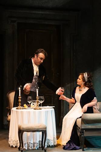 Tosca – Carmen Giannattasio als Tosca, Ludovic Tézier als Scarpia