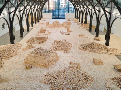 Lina Lapelytė. We Make Years Out of Hours, Ausstellungsansicht Hamburger Bahnhof – Nationalgalerie der Gegenwart, Berlin, 2026