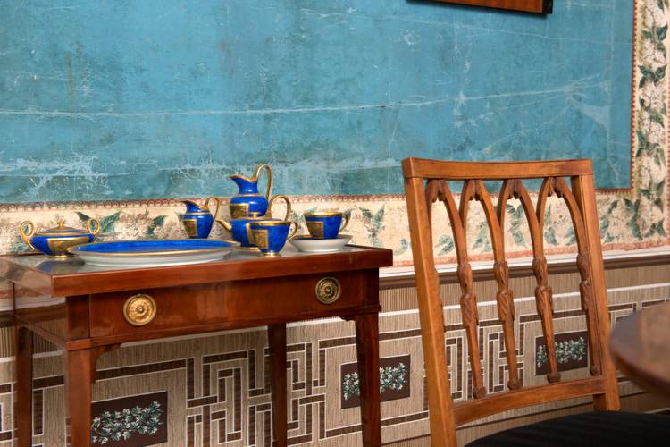 Schloss Paretz, Schlafzimmer – Schloss Paretz, Schlafzimmer © SPSG / Foto: Leo Seidel