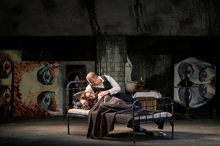 La Bohème – Joseph Calleja als Rodolfo, Adriana Ferfecka als Mimì Bettina Stöß