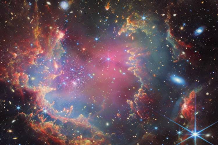 Universumsaufnahme des Weltraumteleskops Euclid. – Universumsaufnahme des Weltraumteleskops Euclid.