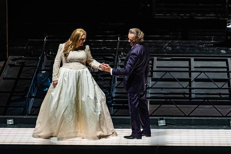 Turandot – Catherine Foster als Turandot, Martin Muehle als Calaf Bettina Stöß