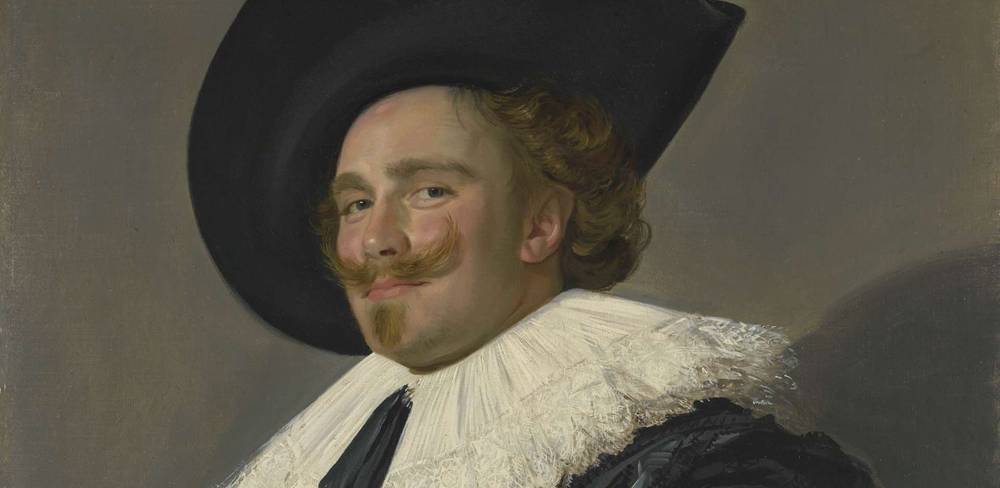 Frans Hals, Der lachende Kavalier, Detail, 1624, London, The Wallace Collection