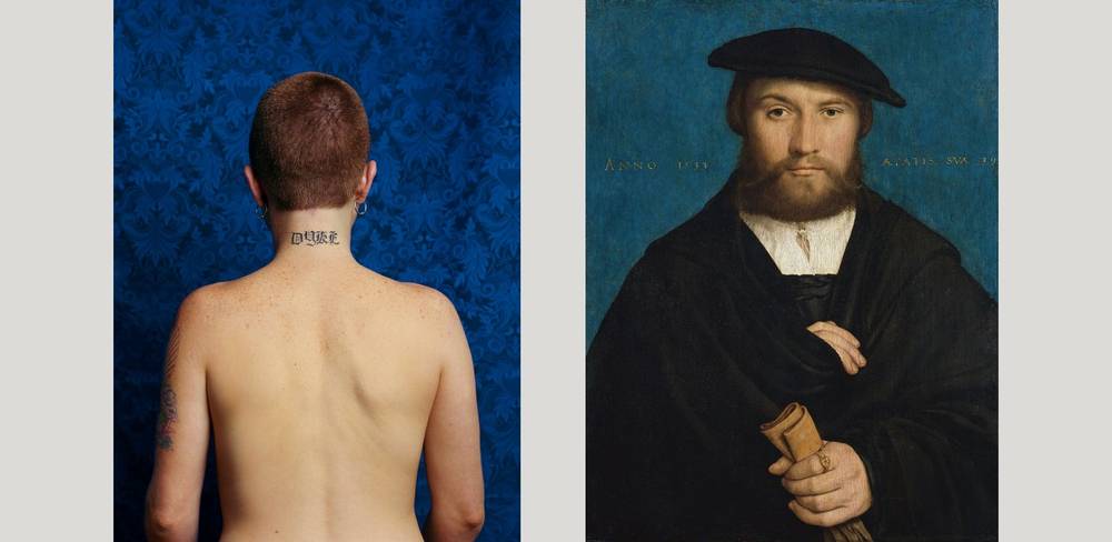 Catherine Opie, Dyke, 1993 / Hans Holbein d.J., Hermann Hillebrandt de Wedigh, 1533
