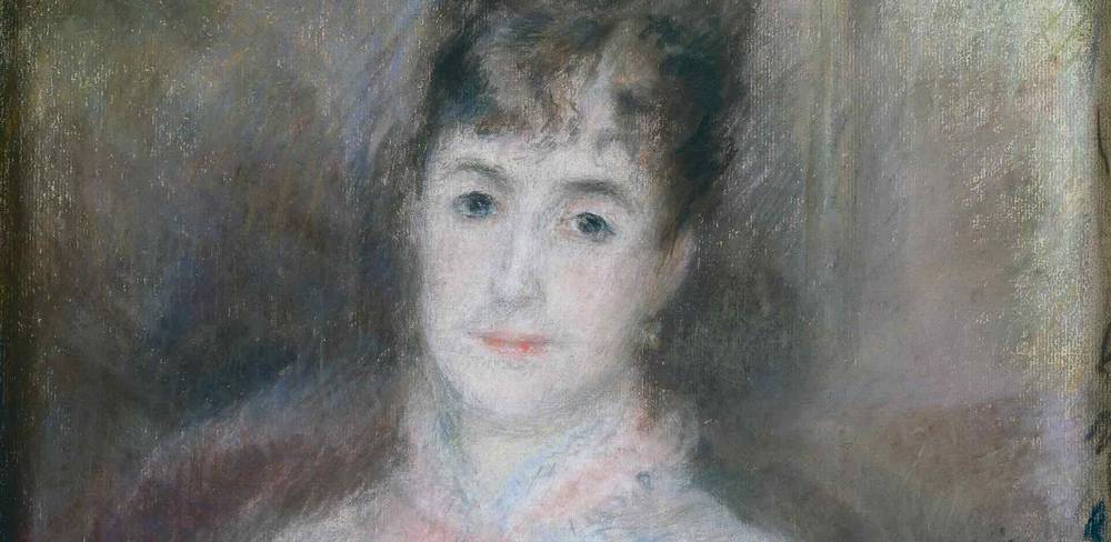 Auguste Renoir (Limoges 1841 – 1919 Cagnes-sur-mer), Comtesse Pourtalès (Femme en rose), Detail, 1877