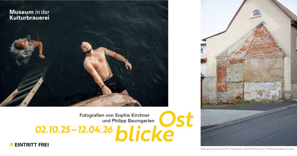 Plakat der Ausstellung "Ostblicke"