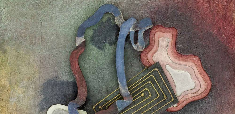 Friedl Dicker-Brandeis, Eine negative und eine positive Form eines Kraftfeldes, 1941