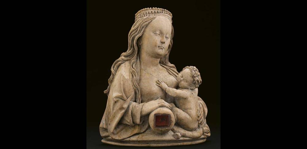 Maria lactans (Büstenreliquiar), Ulm, um 1510/20