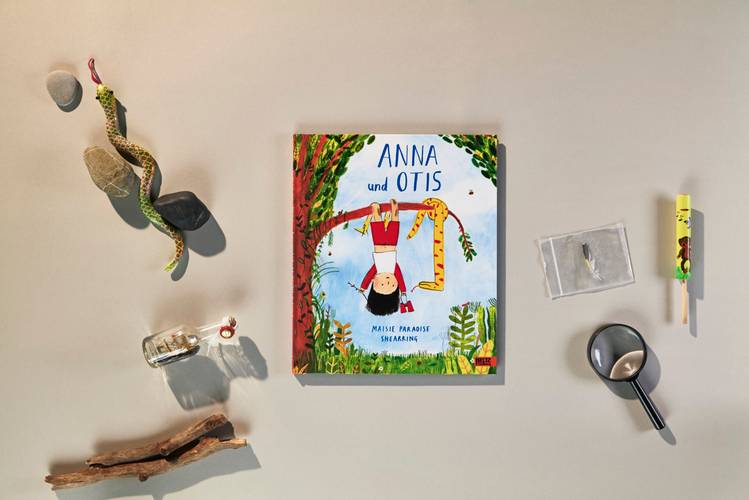 Cover zum Bilderbuch "Anna und Otis" von Maisie Paradise Shearring – Cover zum Bilderbuch "Anna und Otis" von Maisie Paradise Shearring