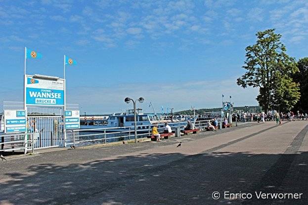 Anlegestelle Wannsee – Anlegestelle Wannsee im Sommer
