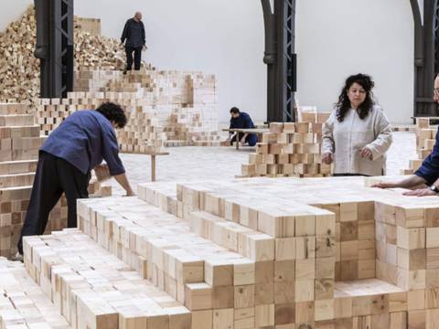 Lina Lapelytė. We Make Years Out of Hours, Ausstellungsansicht Hamburger Bahnhof – Nationalgalerie der Gegenwart, Berlin, 2026