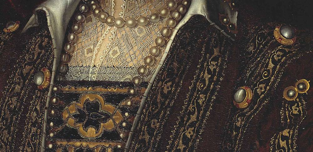 Alessandro Allori, Eleonora von Toledo (Herzogin von Toskana), Detail, 1560–1562