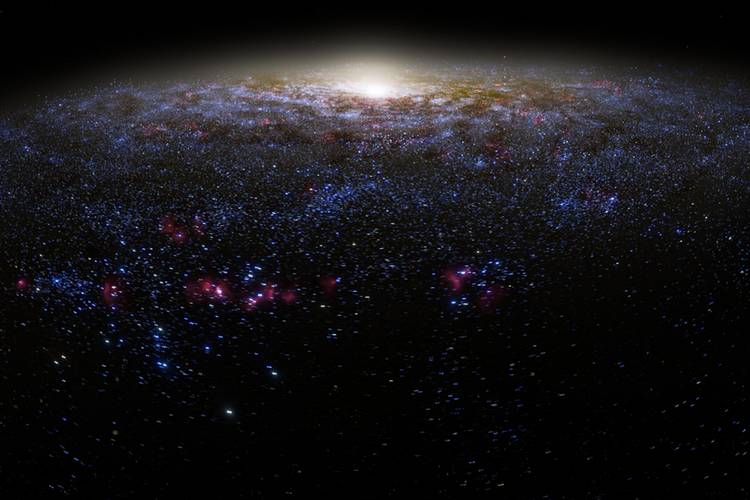 3D visualisation of the Milky Way – 3D visualisation of the Milky Way © AMNH