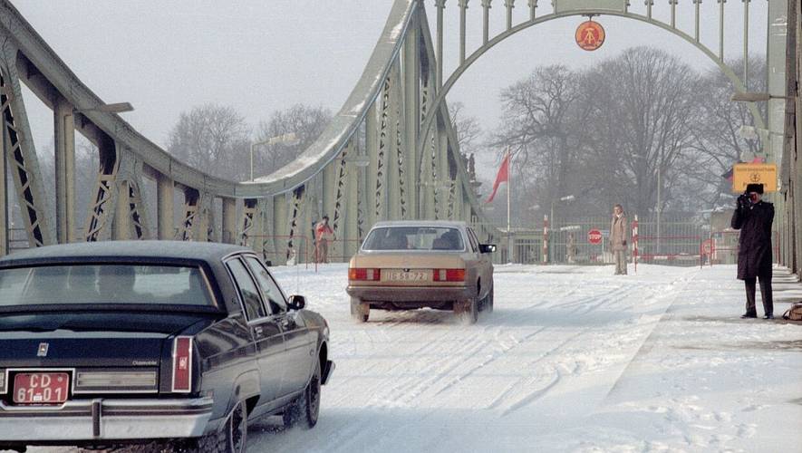 Agentenaustausch auf der Glienicker Brücke zwischen West-Berlin und Potsdam, 11.02.1986