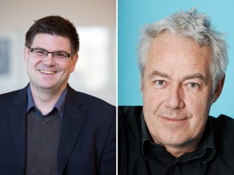 Andrej Holm, Michael Sontheimer – Porträtaufnahmen von Andrej Holm und Michael Sontheimer