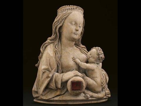 Maria lactans (Büstenreliquiar), Ulm, um 1510/20