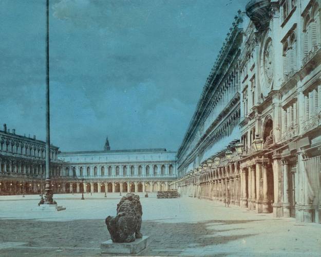 Venedig, koloriertes Foto 1880