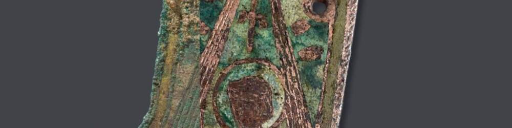 Kreuzbeschlag, 1. Drittel 13. Jahrhundert, Fundort: Berlin-Spandau, Moritzkirche Staatliche Museen zu Berlin, Museum für Vor- und Frühgeschichte