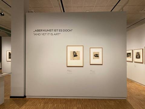 Blick in die Ausstellung