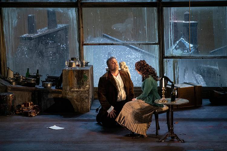 La Bohème – Joseph Calleja als Rodolfo, Adriana Ferfecka als Mimì Bettina Stöß