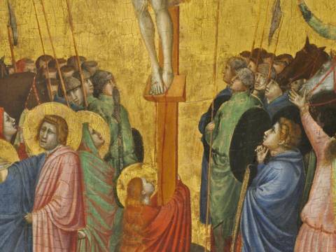 Giotto, Die Kreuzigung Christi (Detail), um 1315/20