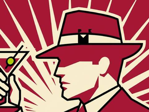 Key Visual der Veranstaltung – Mann, der Martiniglas in der Hand hält