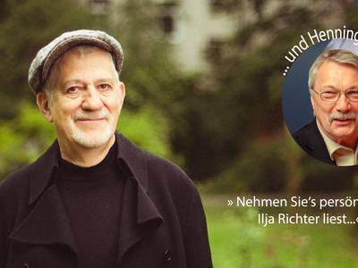 70 Jahre Ilja Richter – Nehmen Sie's persönlich! – Anlässlich seines 70. Geburtstags stellt Ilja Richter sein neues Buch „Nehmen Sie´s persönlich!” vor. Henning Venske passt auf.