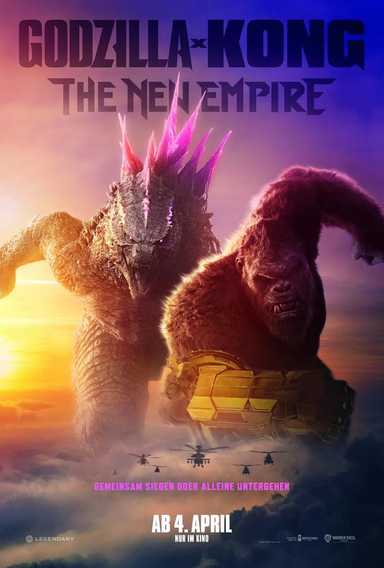 Filmplakat Godzilla x Kong: The New Empire