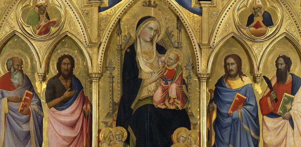 Agnolo Gaddi, Triptychon (Detail), 1388
