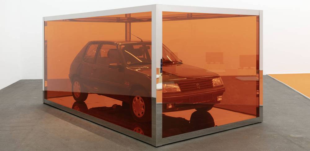 Rirkrit Tiravanija, untitled 2010 (All the Days on the Autobahn), 2010, Ausstellungsansicht, Hamburger Bahnhof – Nationalgalerie der Gegenwart 2018-2019