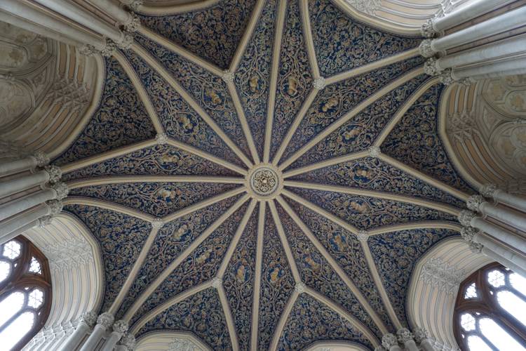 Schloss Babelsberg, Decke des Tanzsaals – Decke des Tanzsaals im Schloss Babelsberg