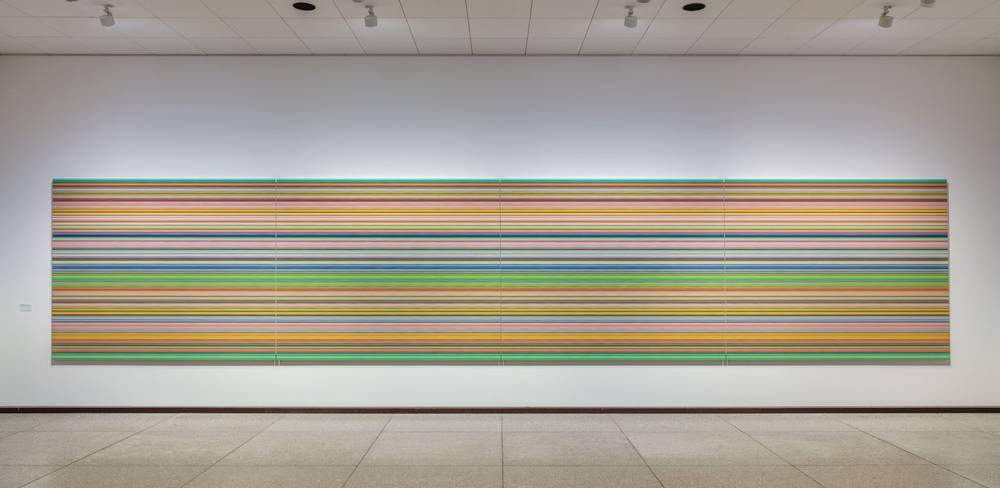 Ausstellungsansicht „Gerhard Richter. 100 Werke für Berlin“, Staatliche Museen zu Berlin, Neue Nationalgalerie, 1. April 2023 bis 2026© Gerhard Richter 2023 (31032023) (Foto: David von Becker)