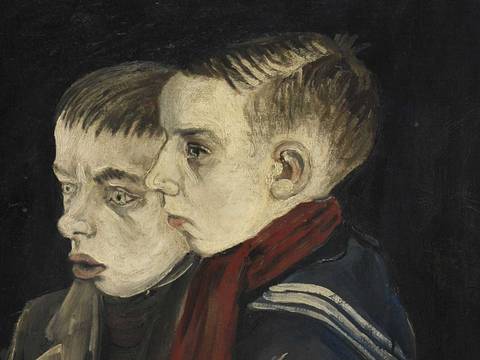 Otto Nagel, Weddinger Jungen, 1928, Detail